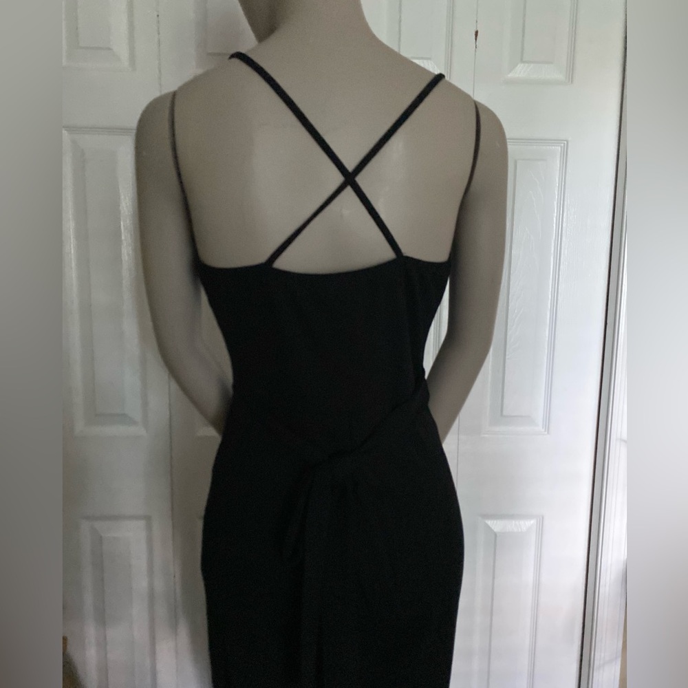 JOE & ELLE women’s black spaghetti strap jumpsuit M - Picture 5 of 15